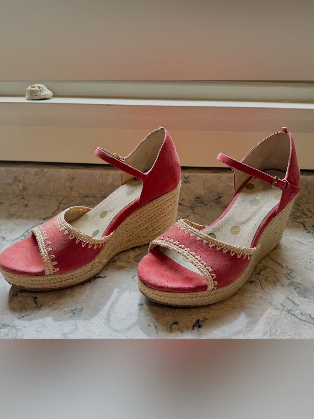 Boden Women’s Coral Espadrille Wedge Sandals with Ankle Strap